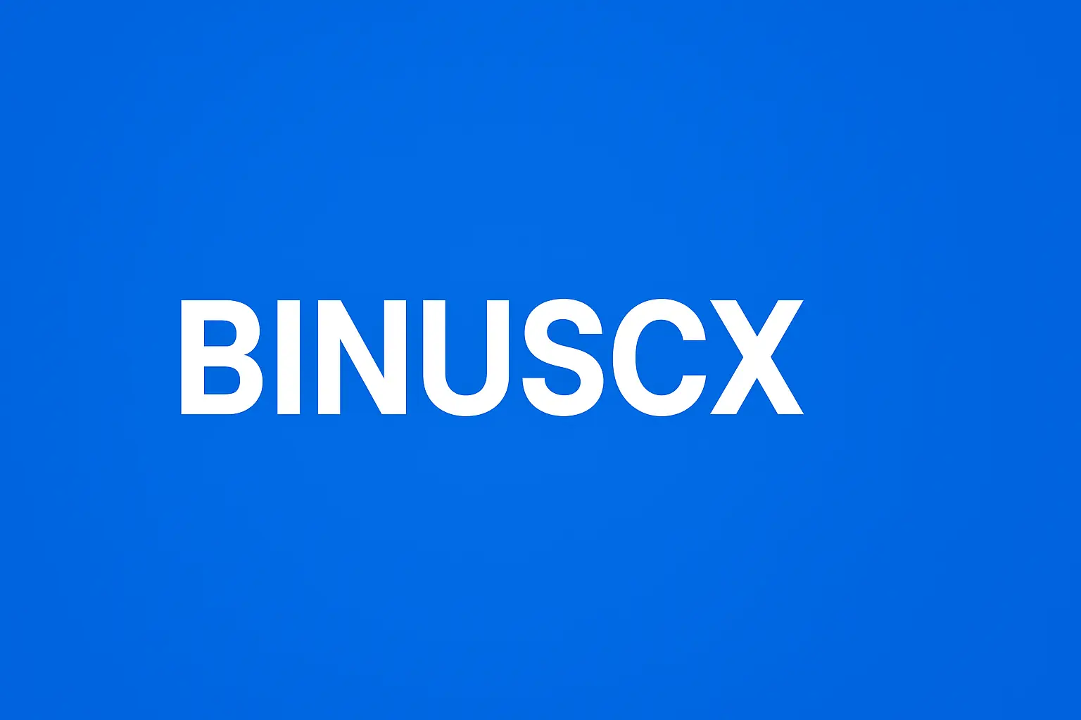 BINUSCX