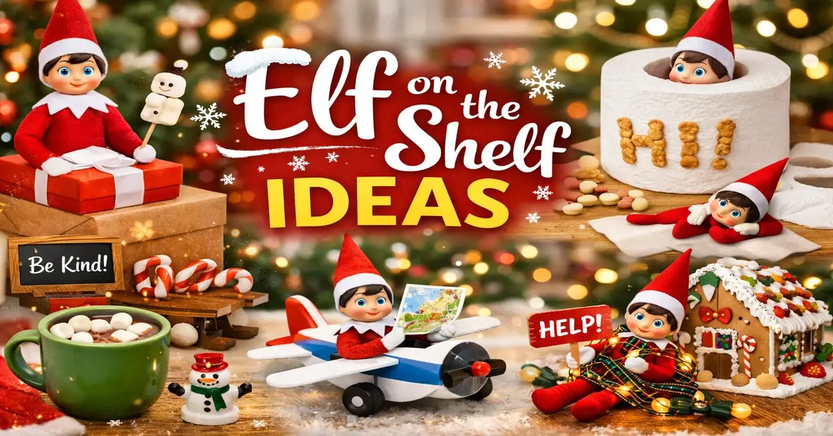elf on the shelf ideas